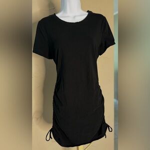 PINK Crewneck Mini T-Shirt Dress